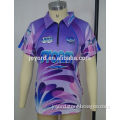 wholesale printed bowling shirt for girl